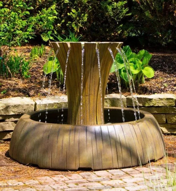 Radiance Lighted Outdoor Fountain