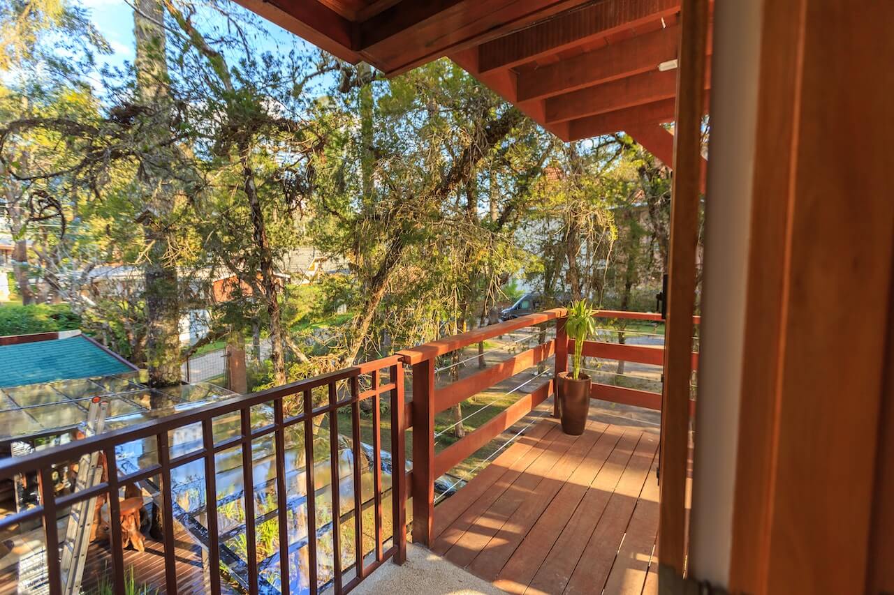 backyard deck