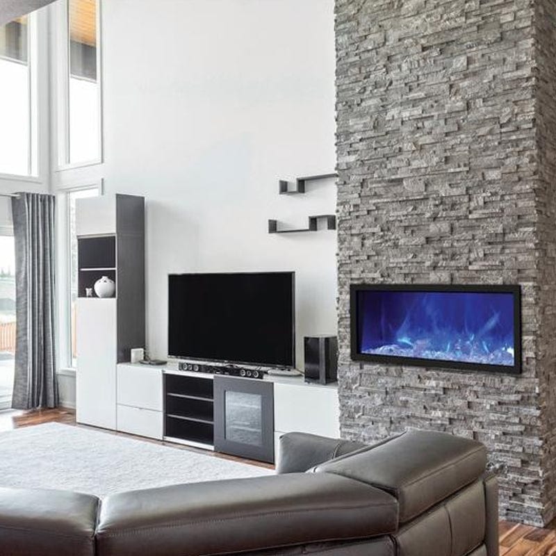 Amantii Panorama BI 40" Slim Smart Indoor | Outdoor Electric Fireplace