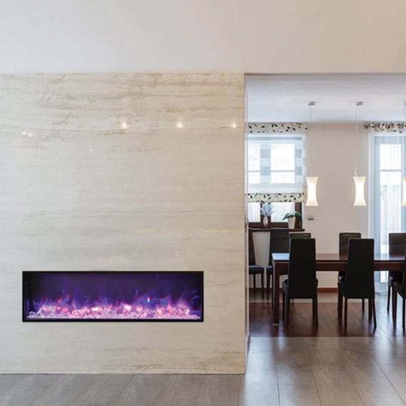 Amantii Panorama BI 50" Slim Smart Indoor | Outdoor Electric Fireplace