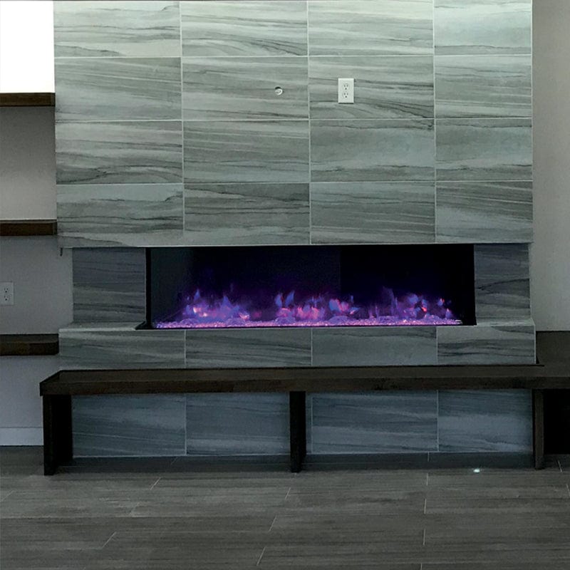 Amantii Panorama BI 72" Slim Smart Indoor | Outdoor Electric Fireplace