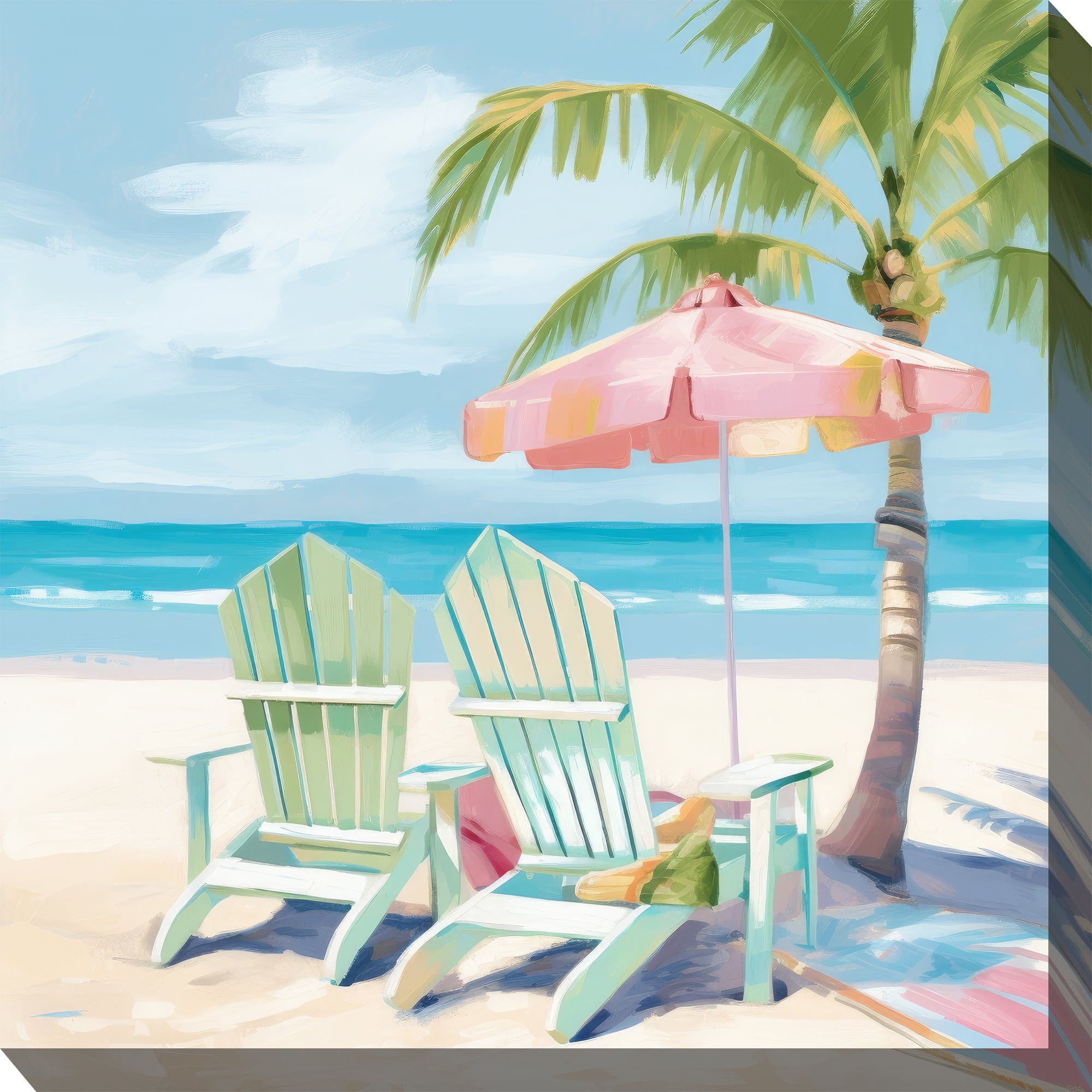 Shady Spot Outdoor Canvas Art