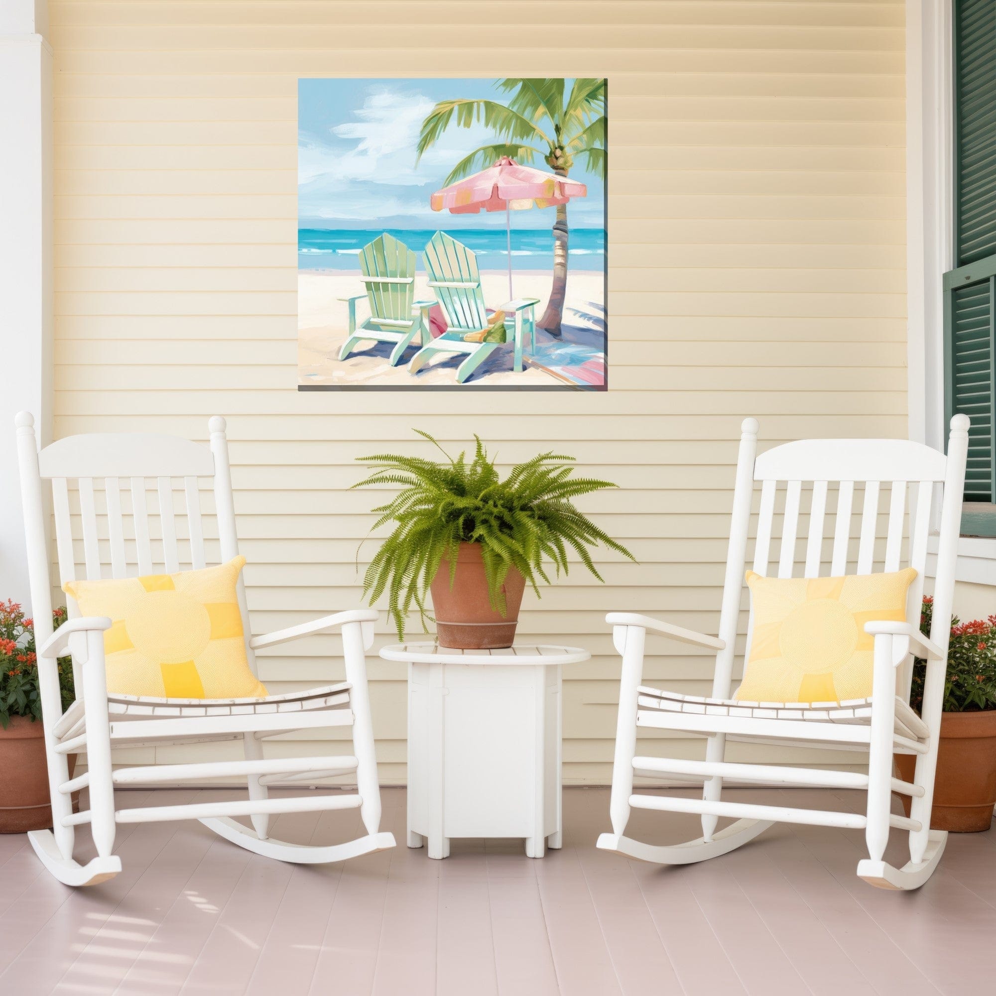 Shady Spot Outdoor Canvas Art