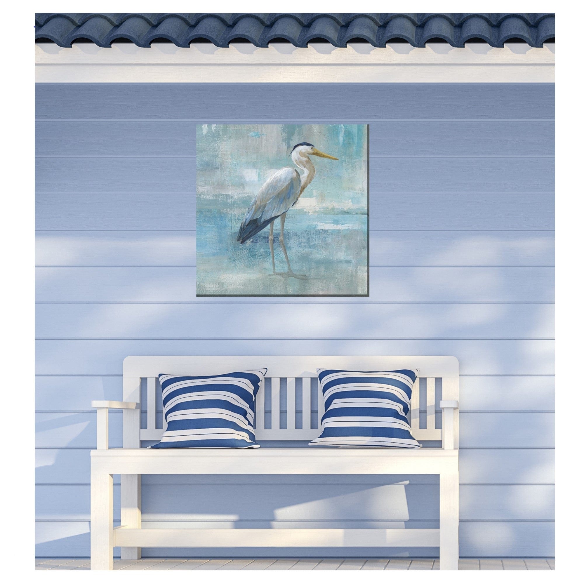 Silent Stance Outdoor Canvas Art
