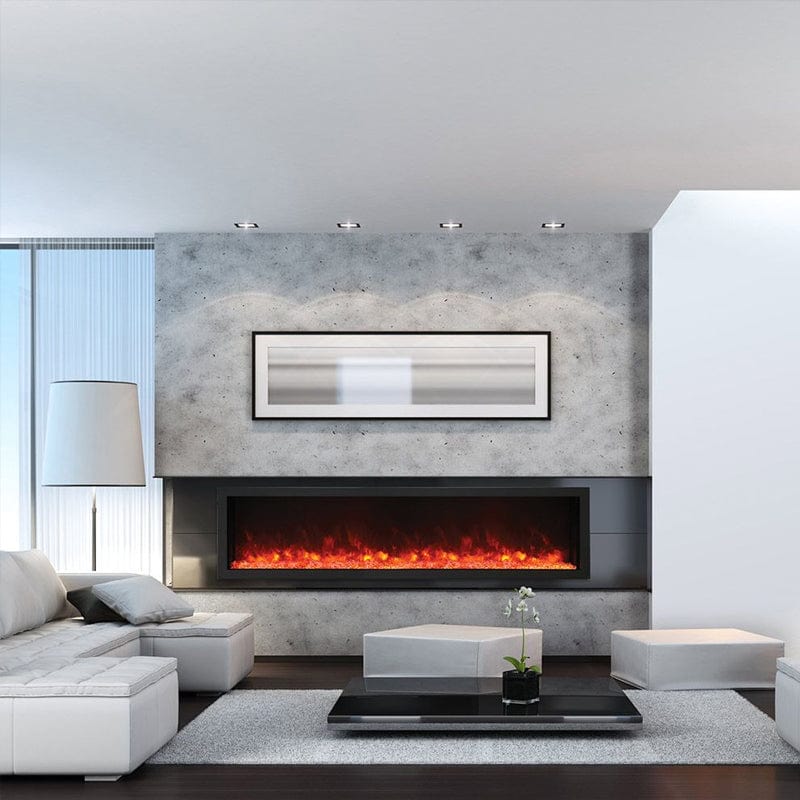 Amantii Panorama 88" BI Deep XT Smart Indoor| Outdoor Electric Fireplace