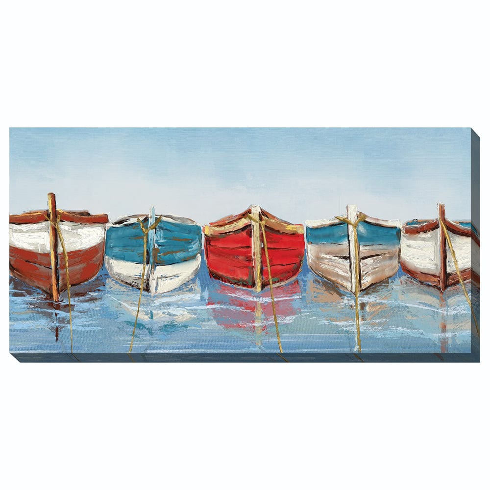 All in Row Outdoor Canvas Art