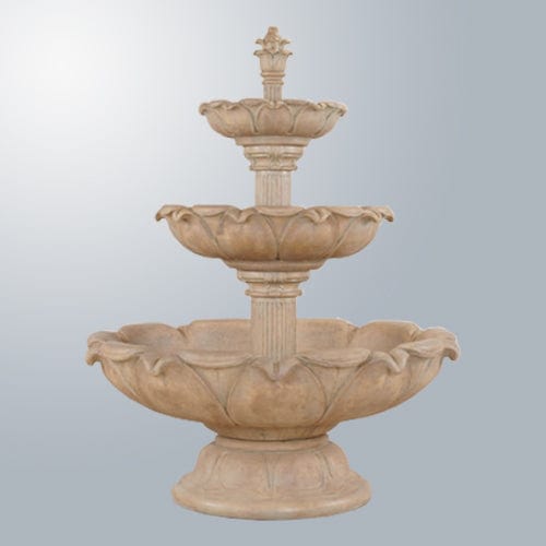 Acquarossa Three Tier Fountain Short