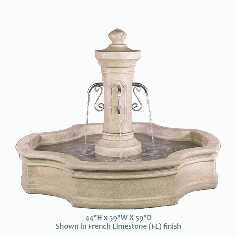 Amalfi Monaco Pond Fountain