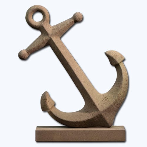 Anchors Aweigh Cast Stone Sculpture