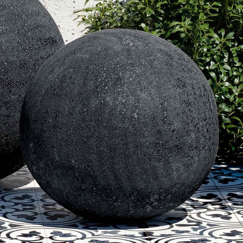 Angkor Spheres - Set of 3 in Volcanic Coral | Garden Spheres