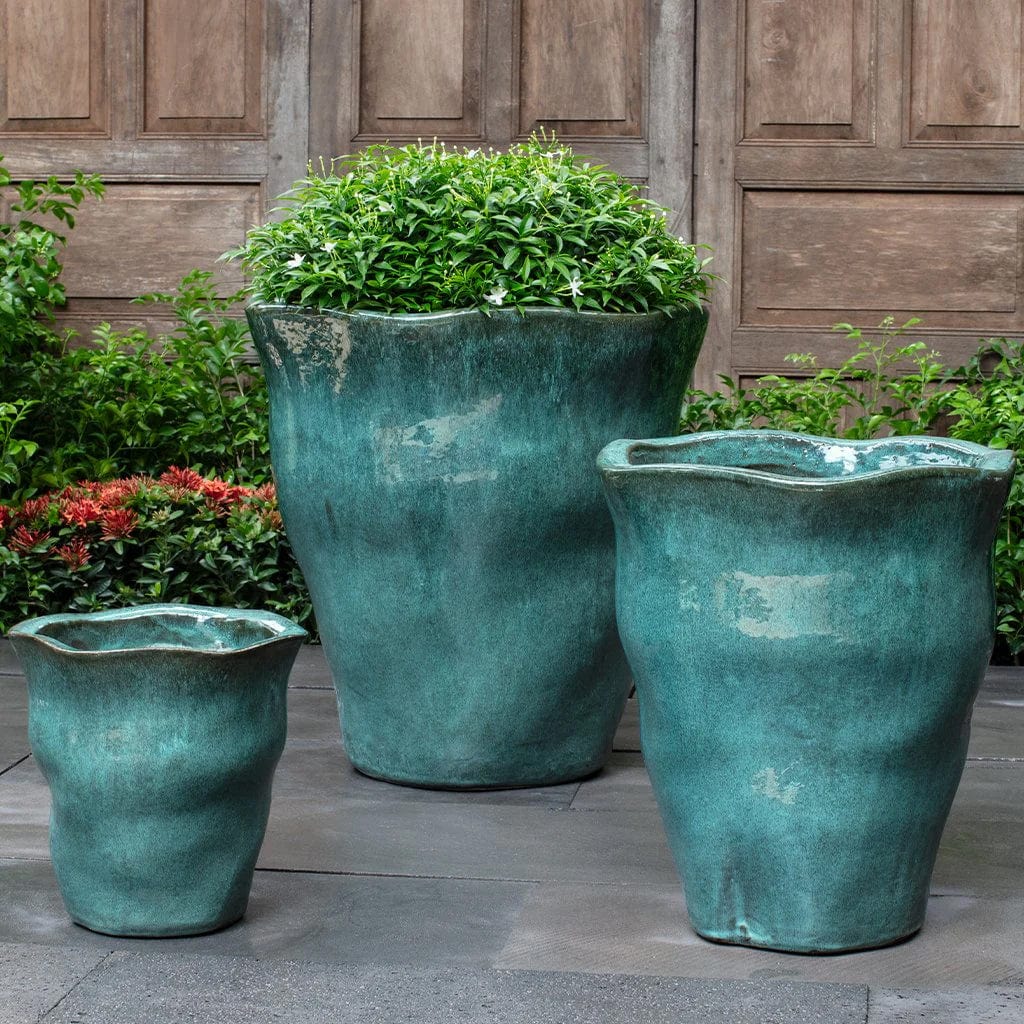 Foxglove Planter Nested Set of 3 | Glazed Collection