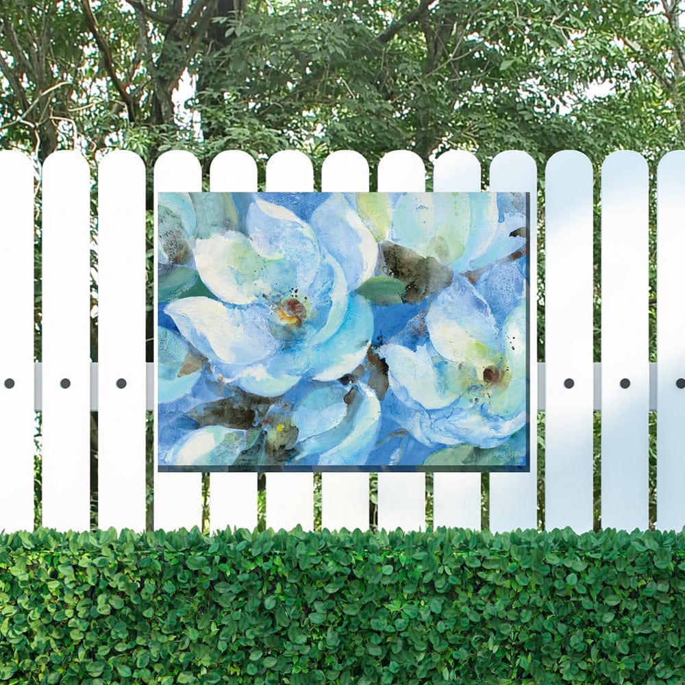 Baby Blue Eyes Outdoor Canvas Art