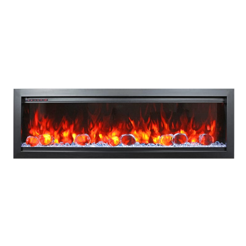 Amantii 50" BESPOKE Symmetry Smart Indoor | Outdoor Electric Fireplace