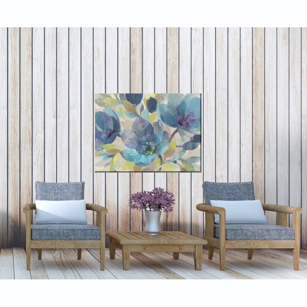 Blue Melody Outdoor Canvas Art