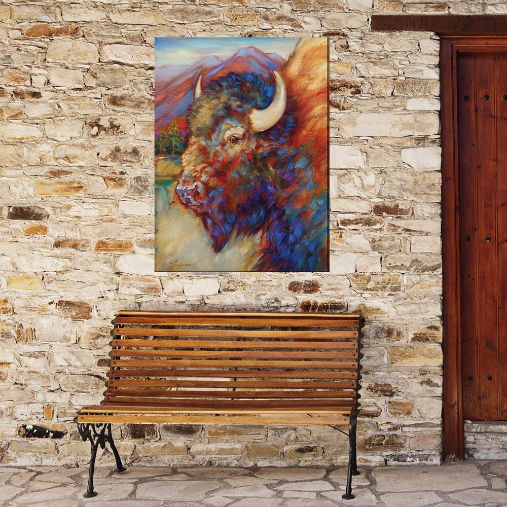Bulls Eye Outdoor Canvas Art