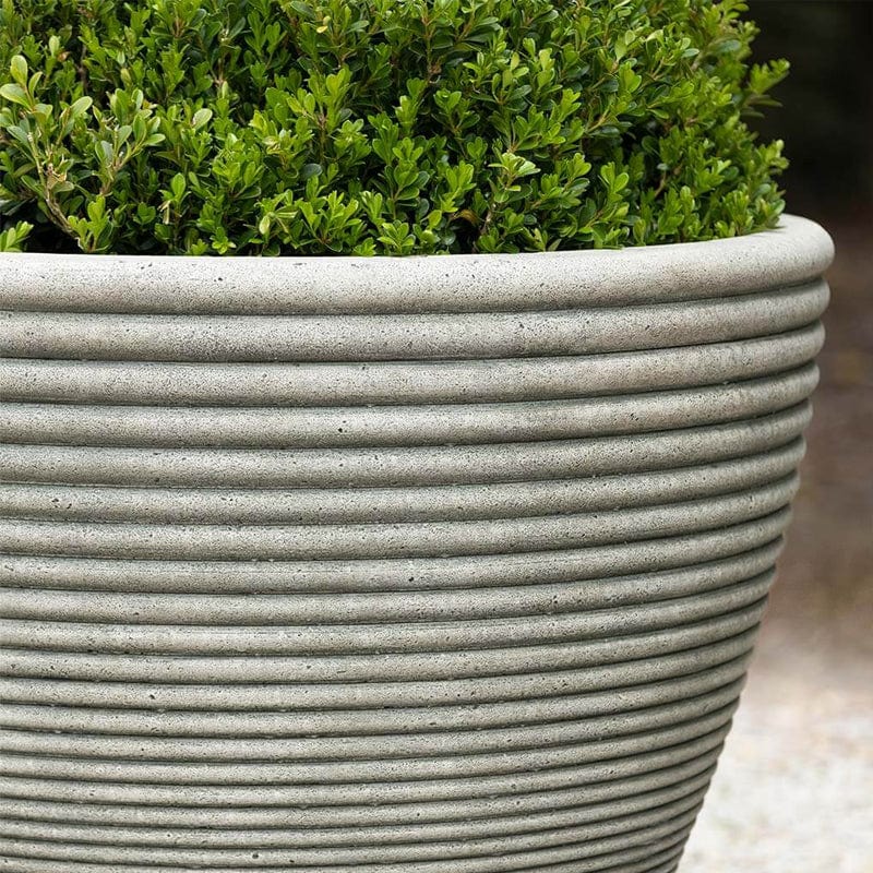 Bibendum Medium Cast Stone Planter