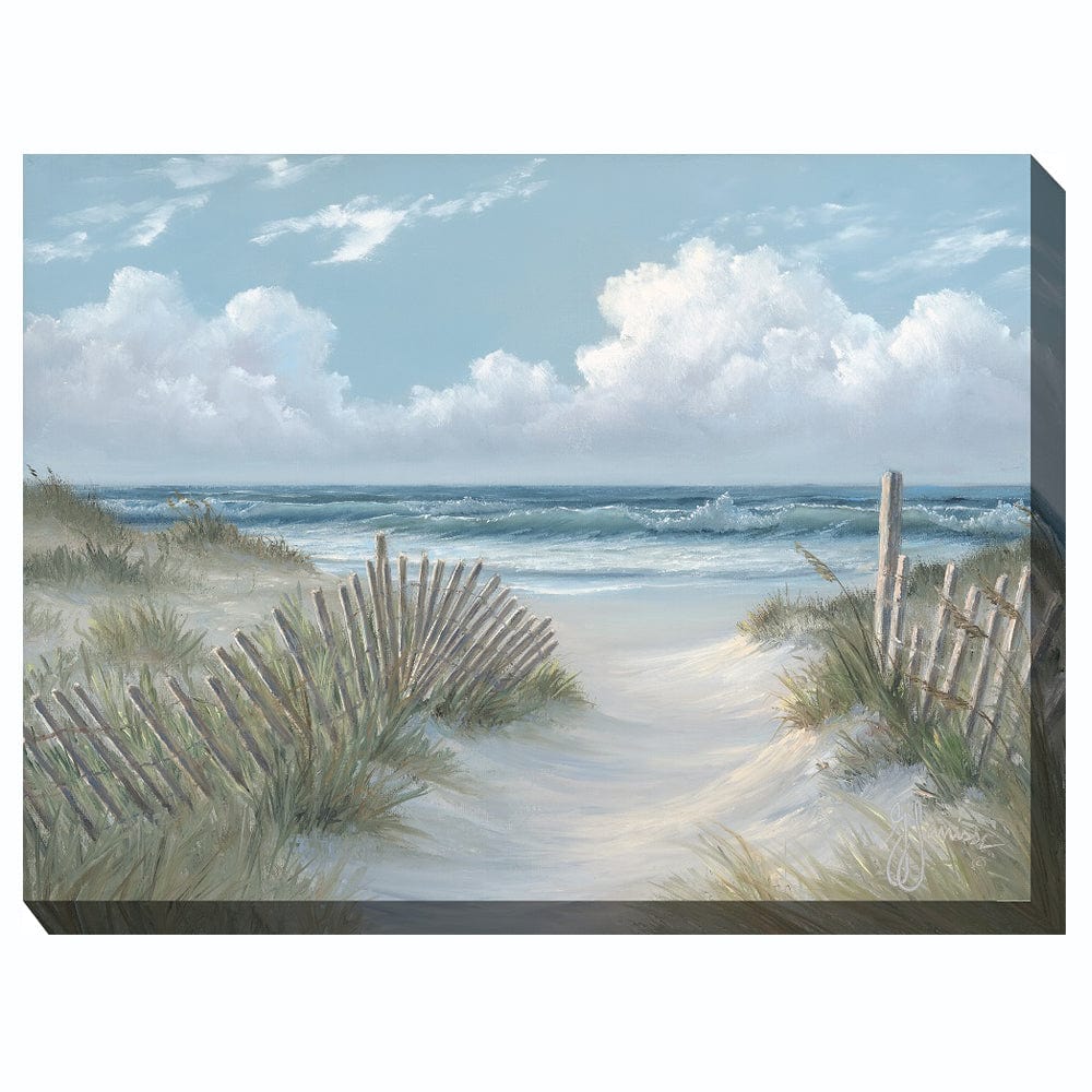 Coastal Morning Outdoor Canvas Art