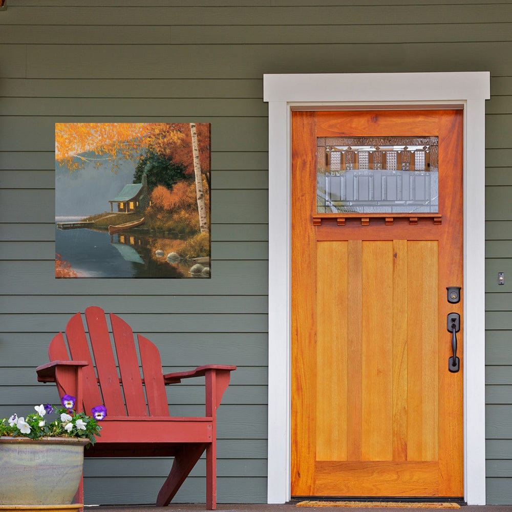 Cozy Cabin Canvas Wall Art