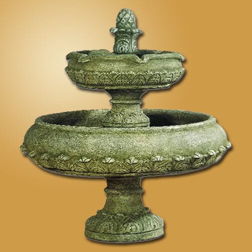 Capri Two Tier Outdoor Water Fountain