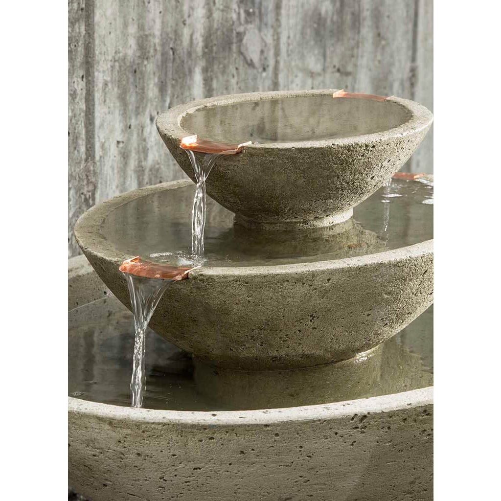 Carrera Tiered Bowl Water Fountain