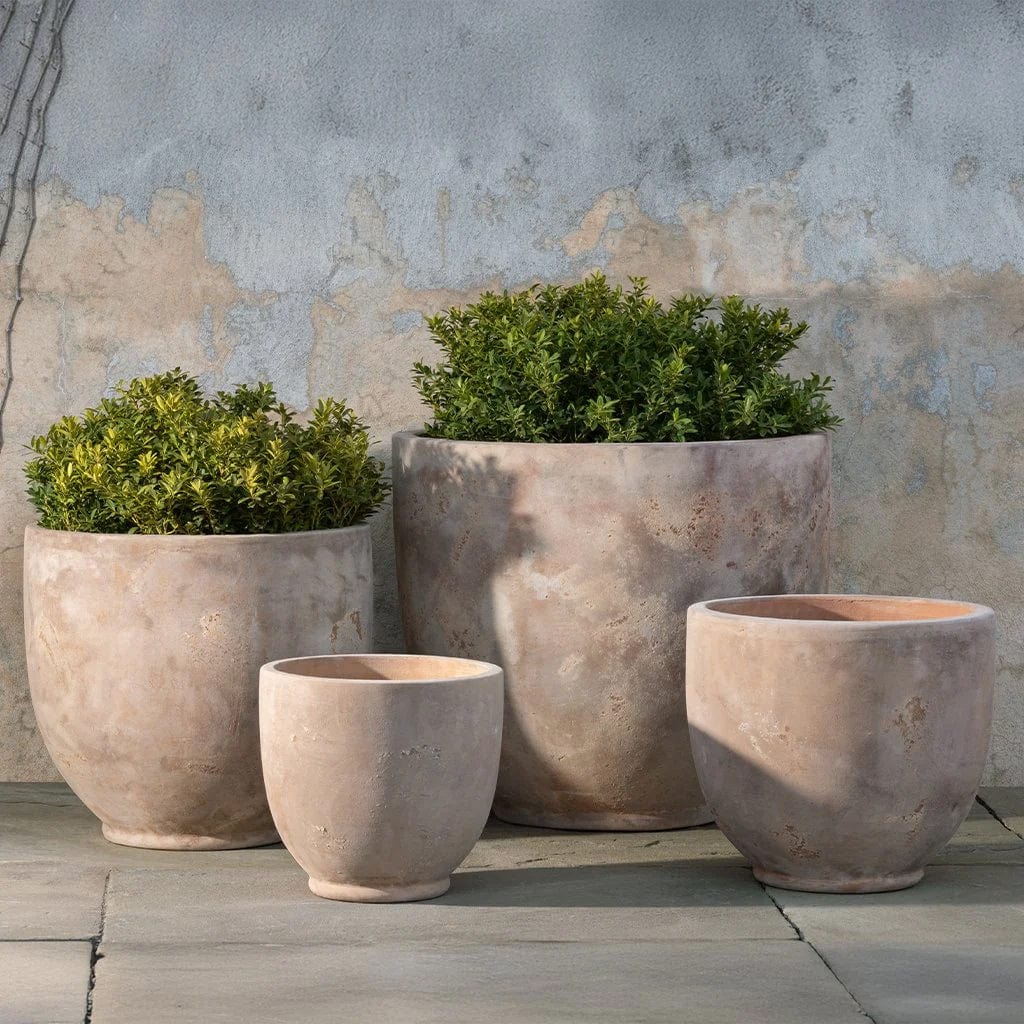 Causago Round Planter Set of 4 | Terra Cotta Collection
