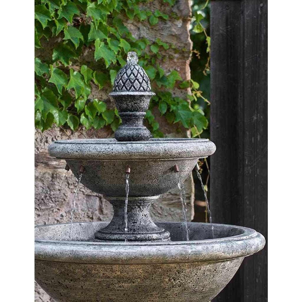 Two Tier Charente Cast Stone Fountain