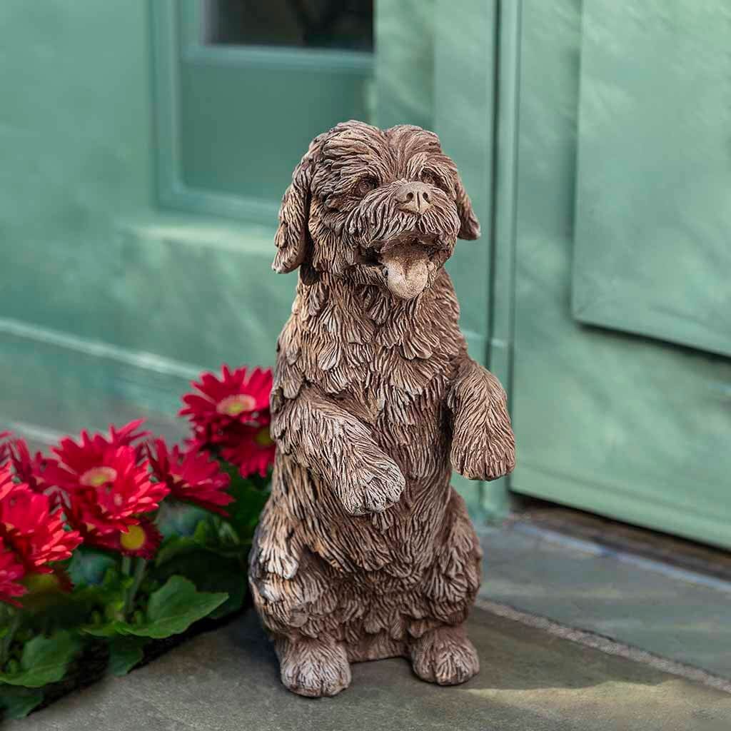 Cooper Dog Garden Statue