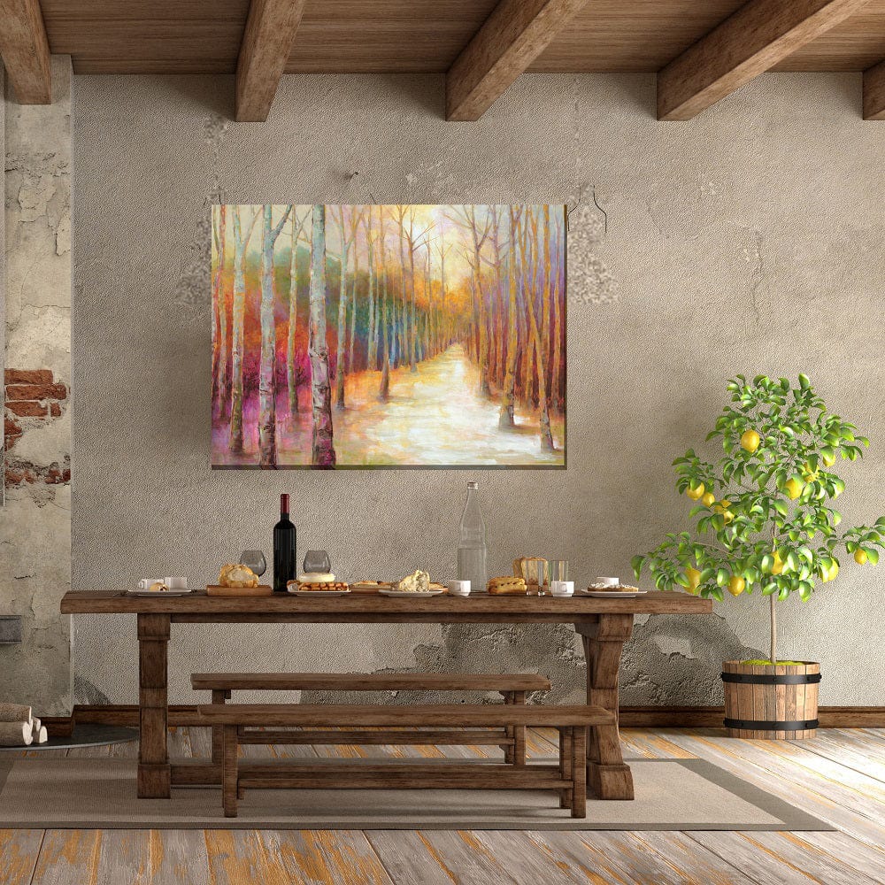 Dappled Forest Outdoor Canvas Art