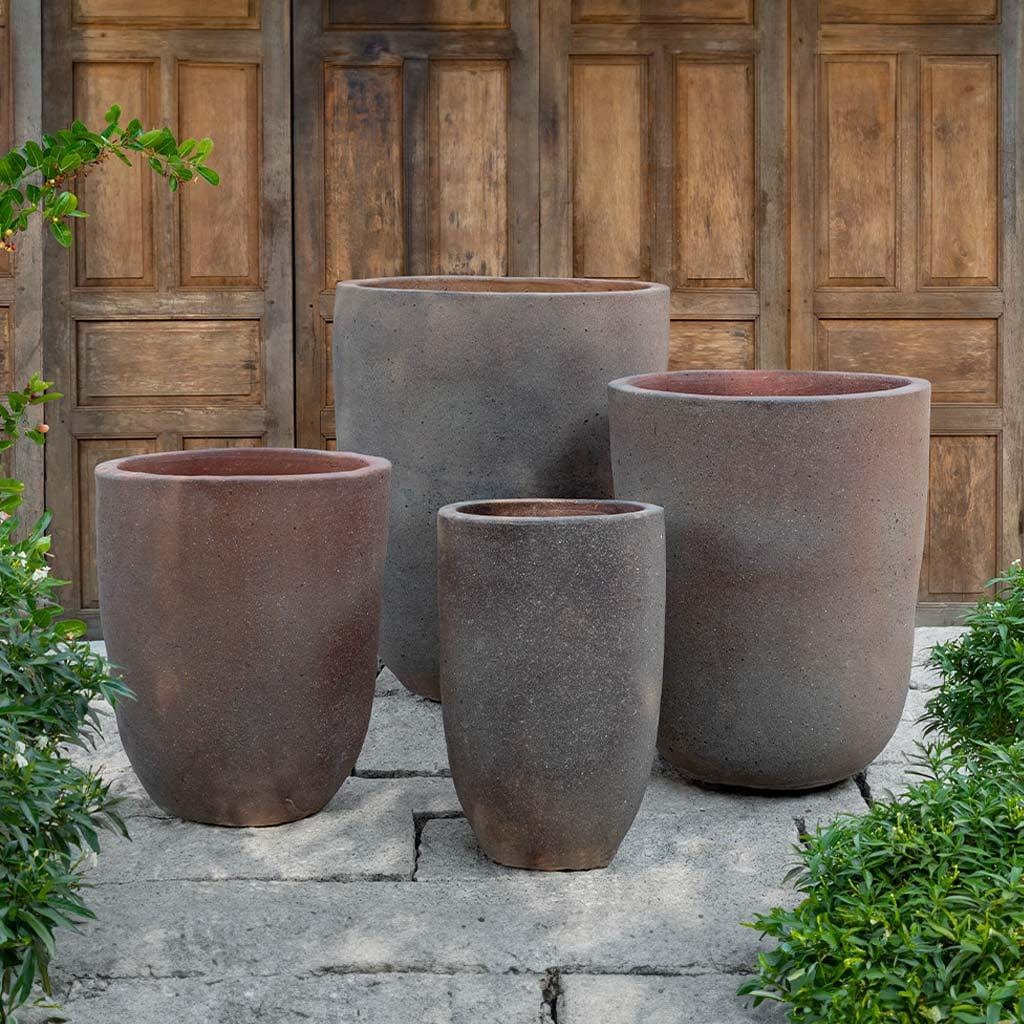 giant clay plant pots Dalat Planter Sandblasted