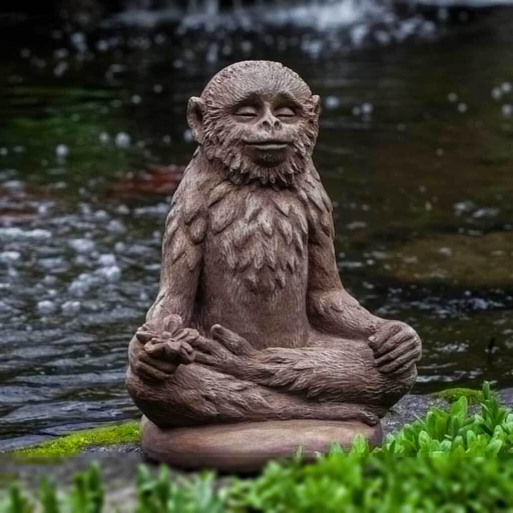 Doobie Garden Statue | Monkey Statue
