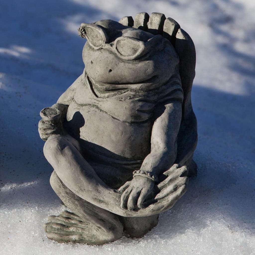 Doris on the Beach Cast Stone Garden Statue