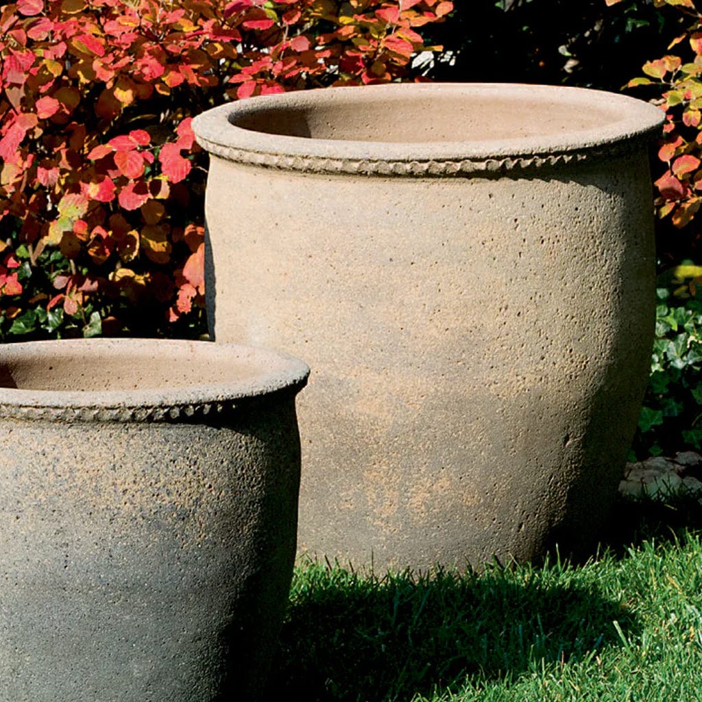 Egg Pot Set of 3 | Sandblasted Terra Cotta Planter