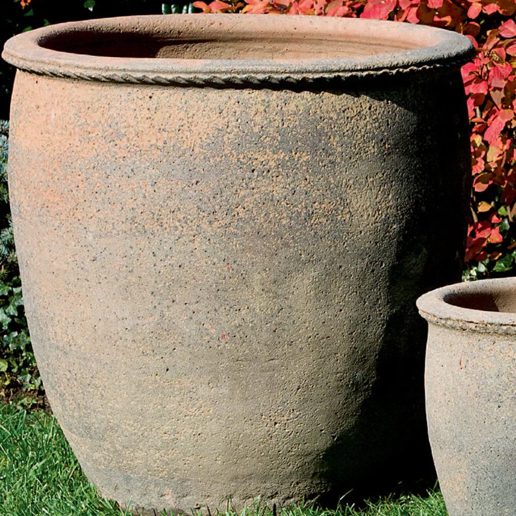 Egg Pot Set of 3 | Sandblasted Terra Cotta Planter