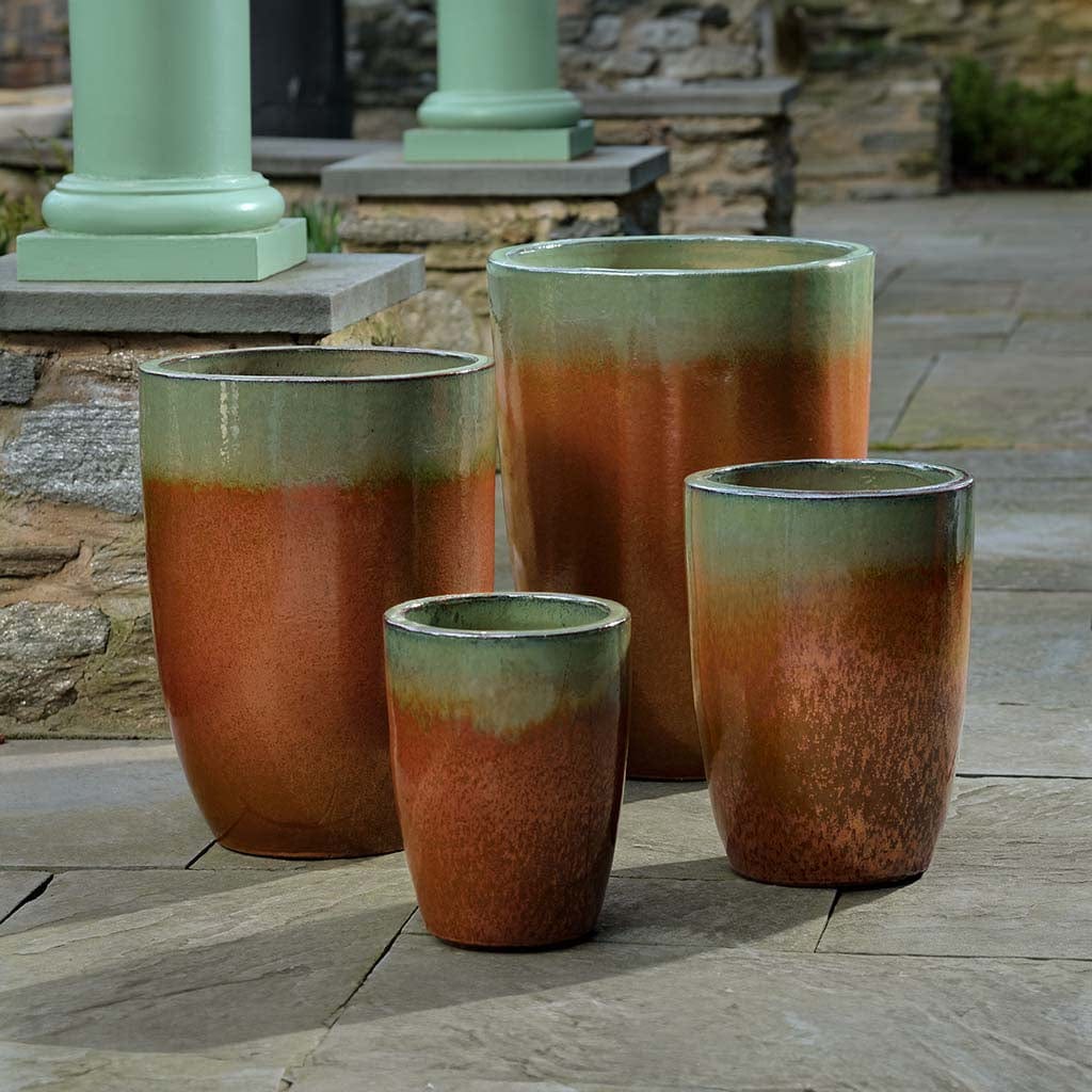 4 planter pots Ojai Planter Set of 4