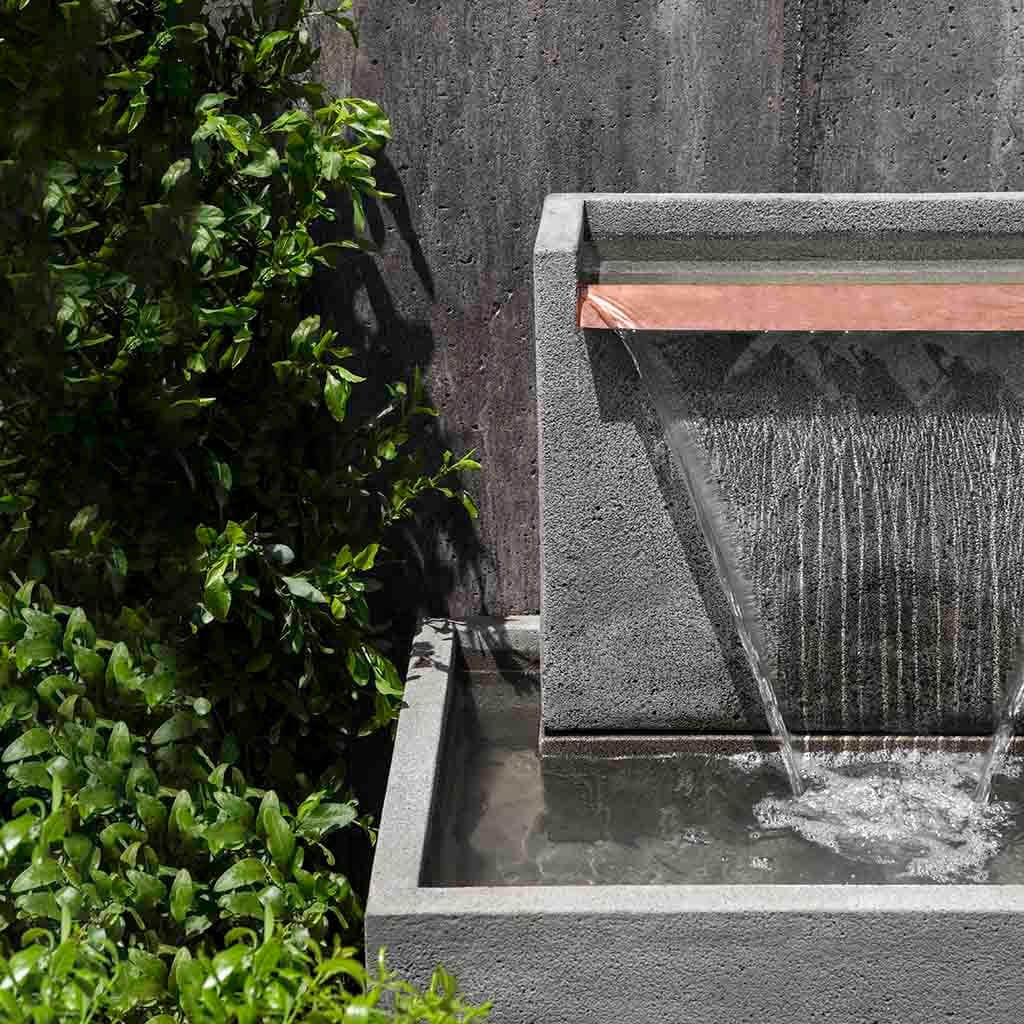 Falling Water II Garden Fountain