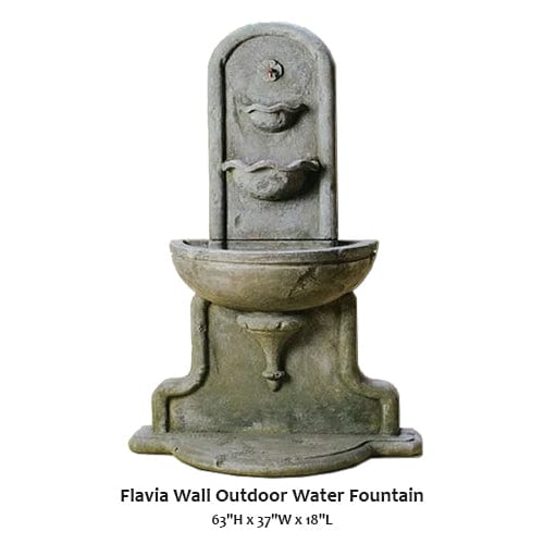 Flavia Wall Outdoor Water Fountain