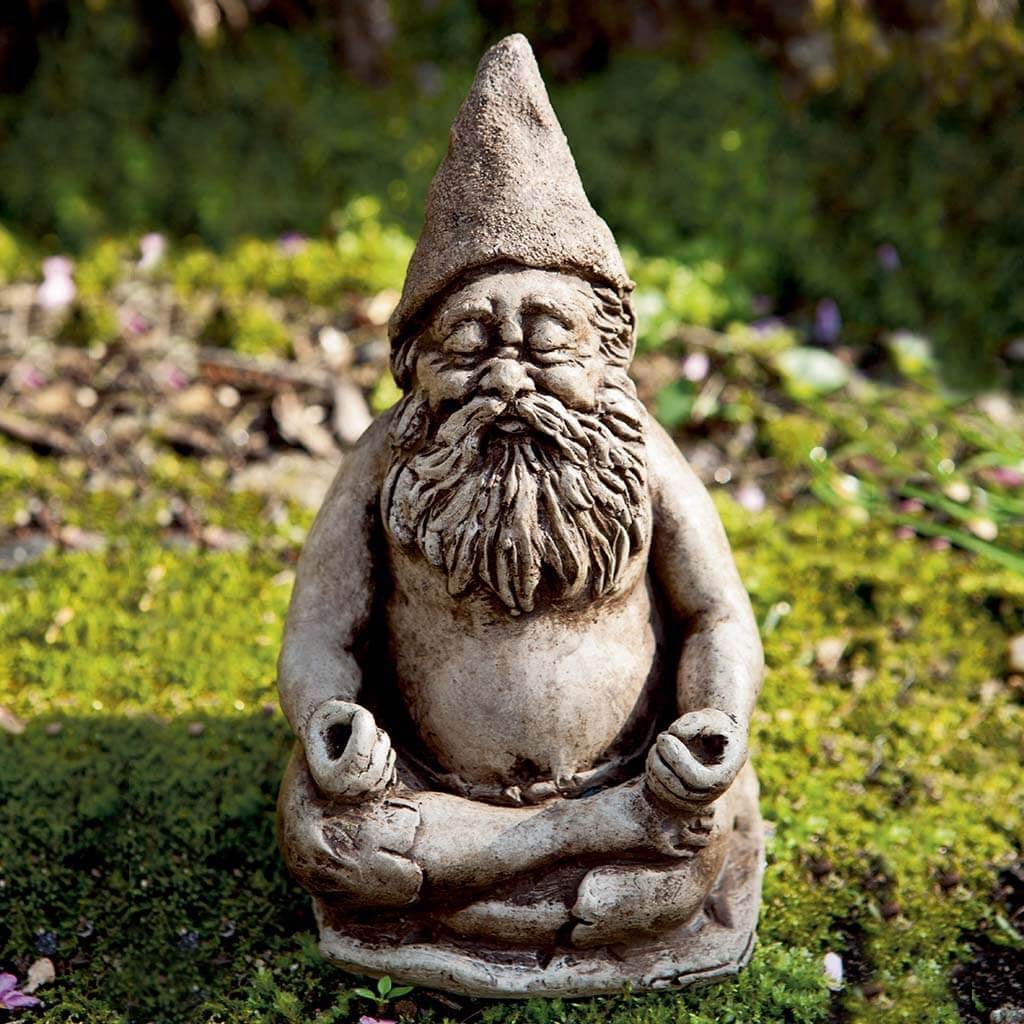 Fred Cast Stone Garden Statue | Garden Gnome