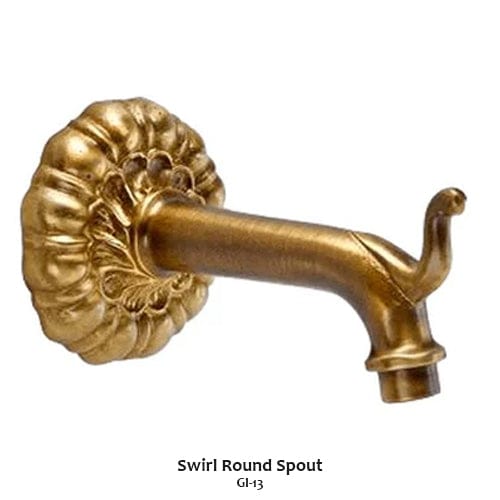 GI-13 Swirl Round Spout