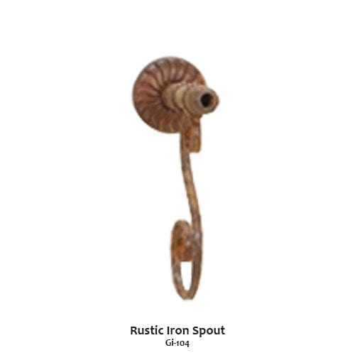 Gi-102 Rustic Iron Spout