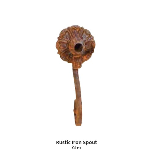 Gi-111 Rustic Iron Spout