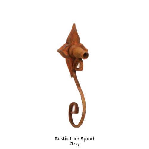 Gi-125 Rustic Iron Spout