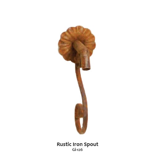 Gi-126 Rustic Iron Spout