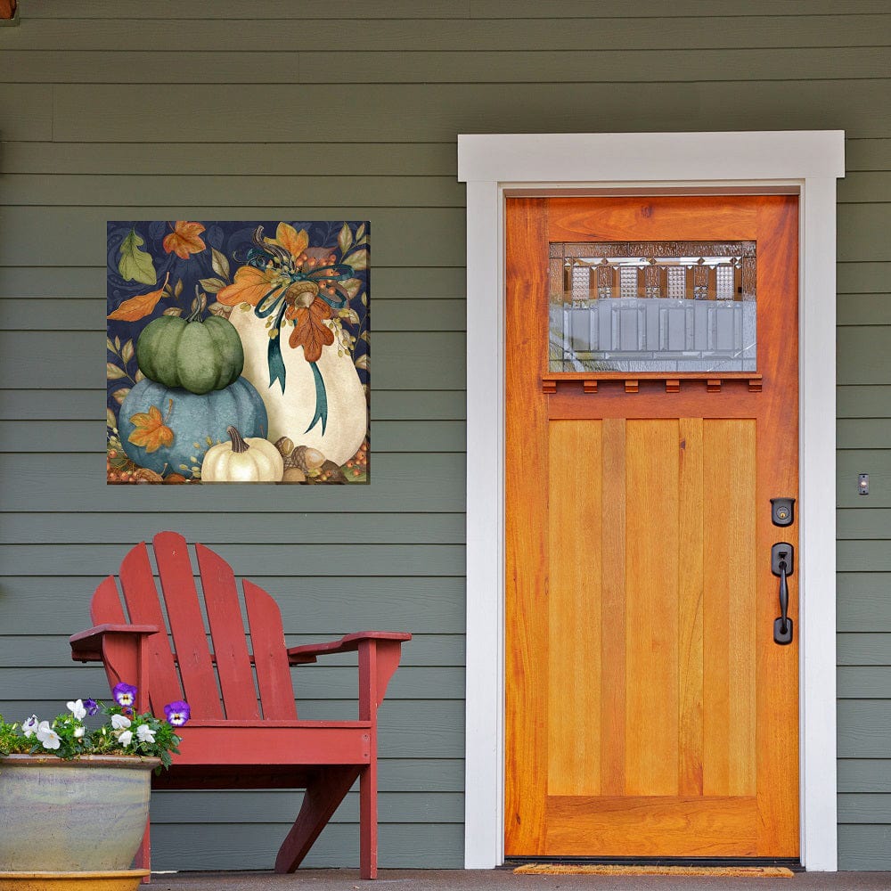 Harvest Pumpkins Outdoor Canvas Art