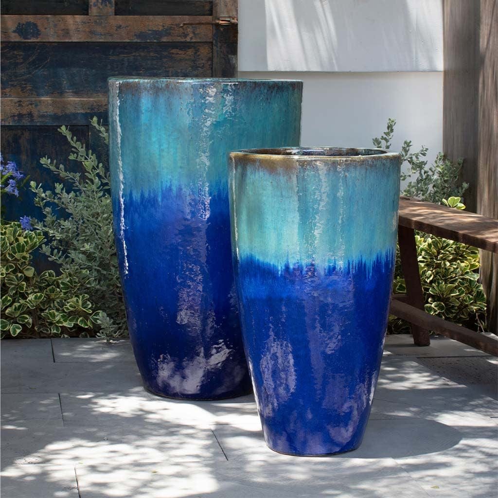 Havana Planter Nested Set of 2 | Glazed Collection