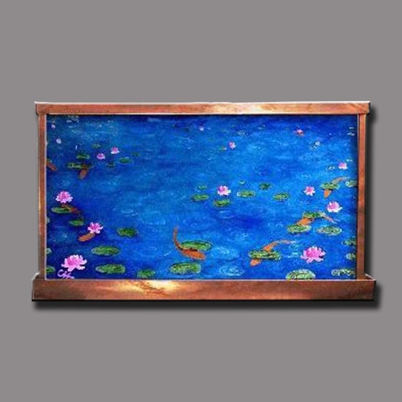 Horizontal Giverny Wall Fountain