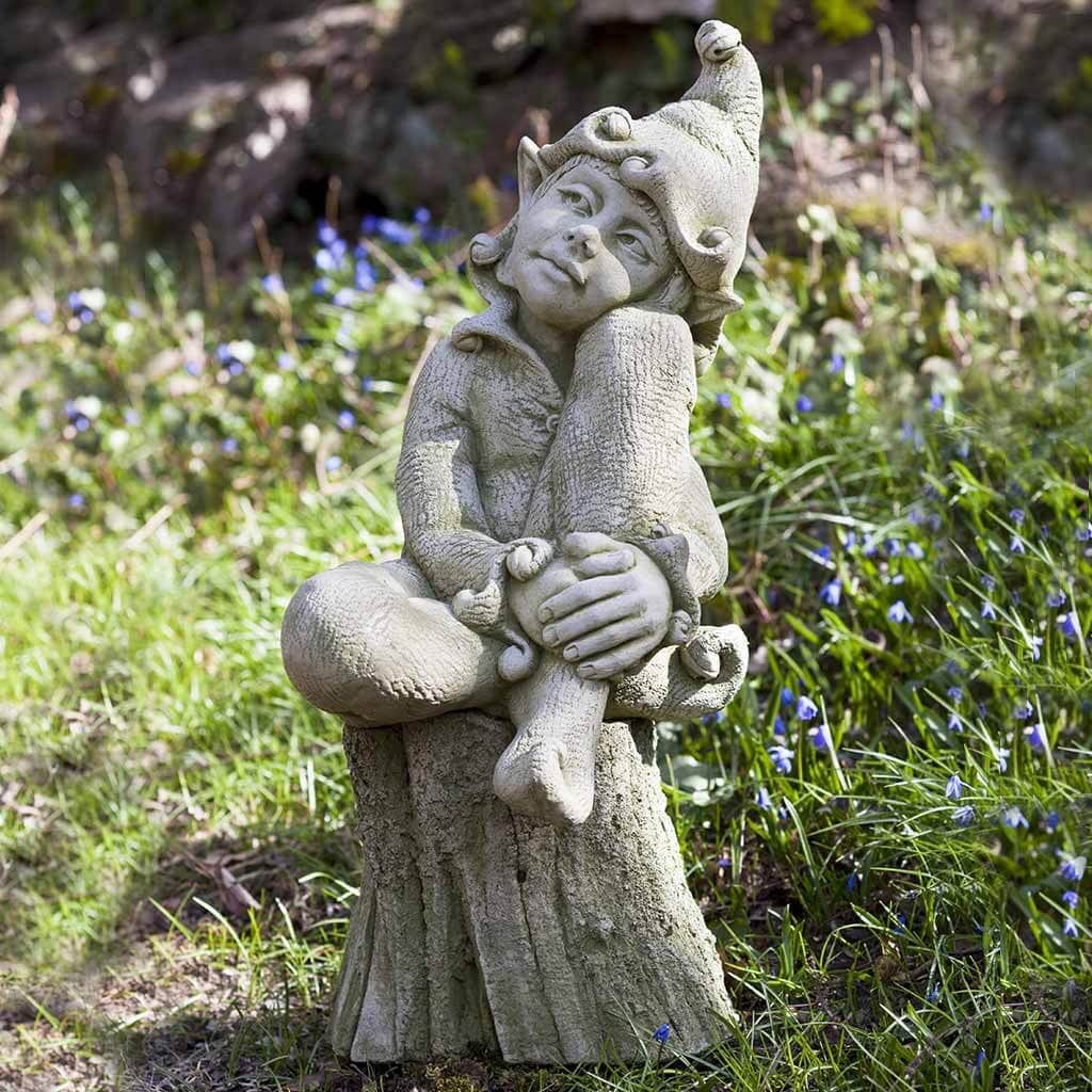 Jenny Cast Stone Garden Statue | Garden Elf
