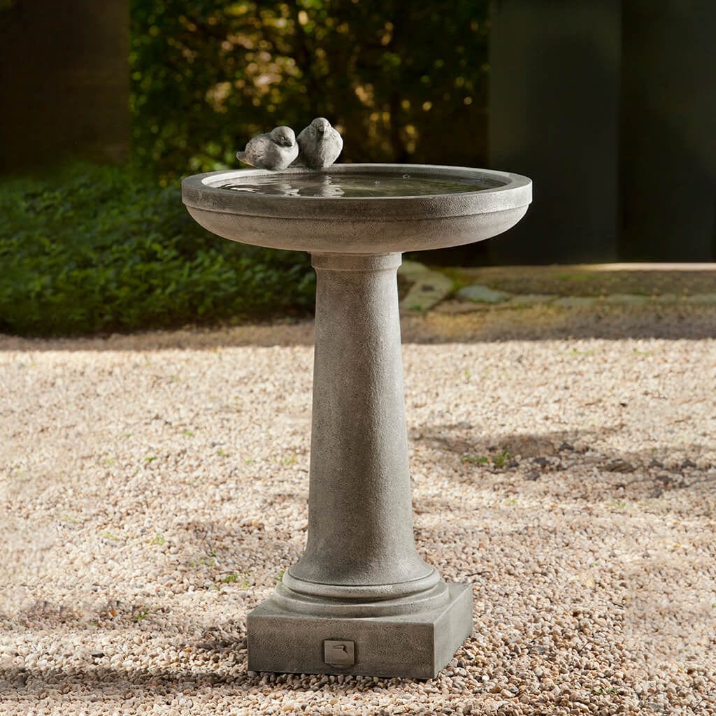 Juliet Cast Stone Birdbath