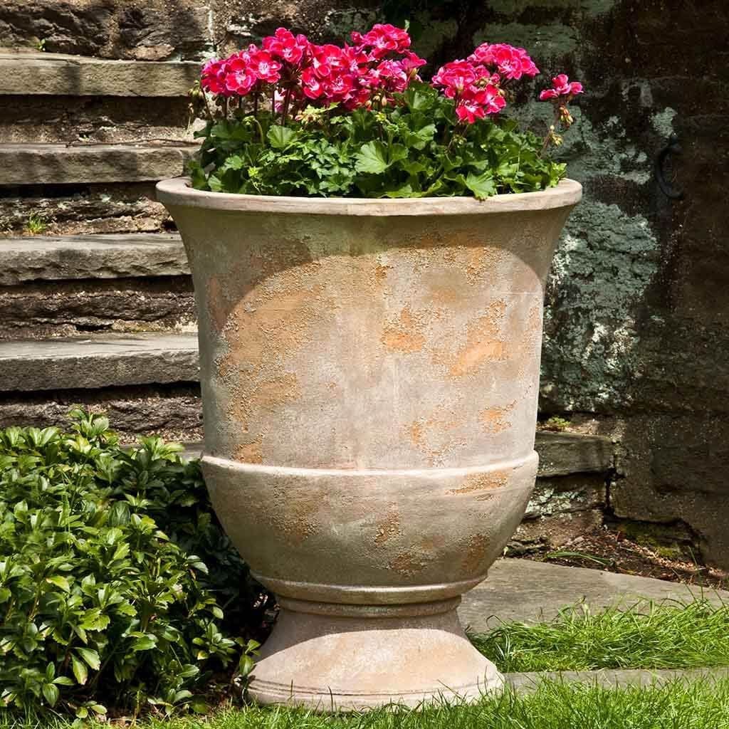 Lipari Urn -Set of 2 in Antico Terra Cotta Finish
