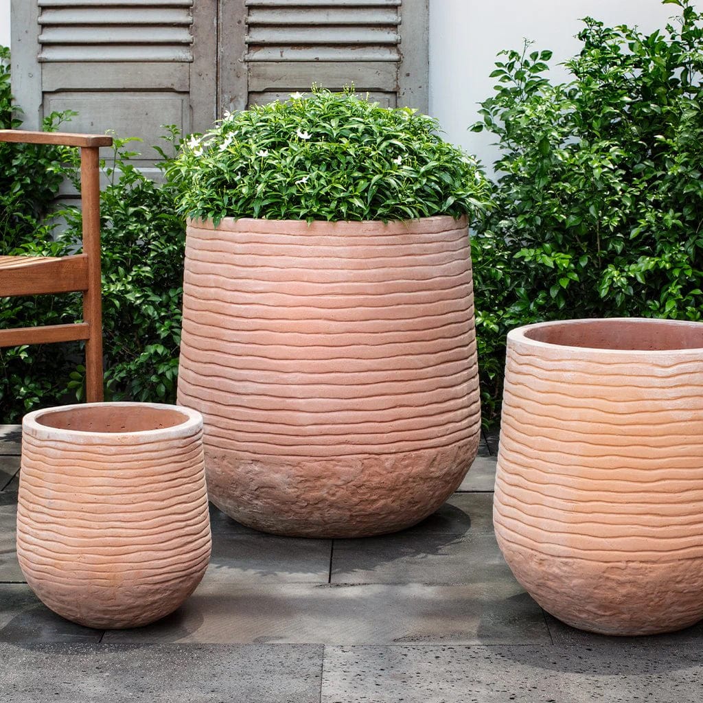 Lisi Planter Nested Set of 3 | Terra Cotta Collection