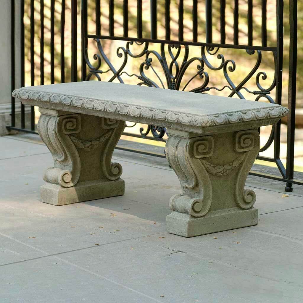 Longwood Main Fountain Garden Bench